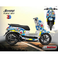 Detail Modifikasi Motor Scoopy Doraemon Nomer 51