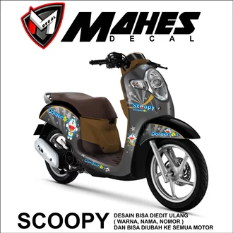 Detail Modifikasi Motor Scoopy Doraemon Nomer 58