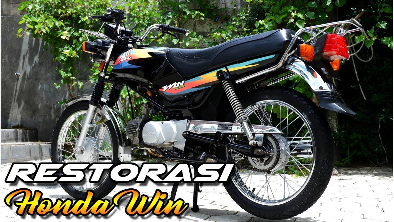 Detail Modifikasi Motor Win Ceper Nomer 39