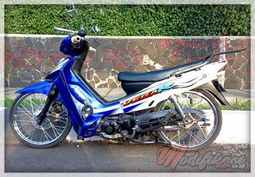 Detail Modifikasi Motor Yamaha Vega R Nomer 30