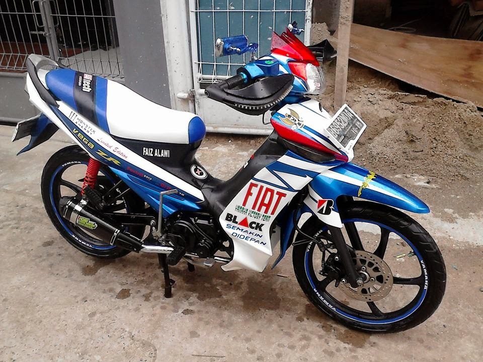 Detail Modifikasi Motor Yamaha Vega R Nomer 49