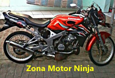 Detail Modifikasi Ninja R Merah Nomer 30