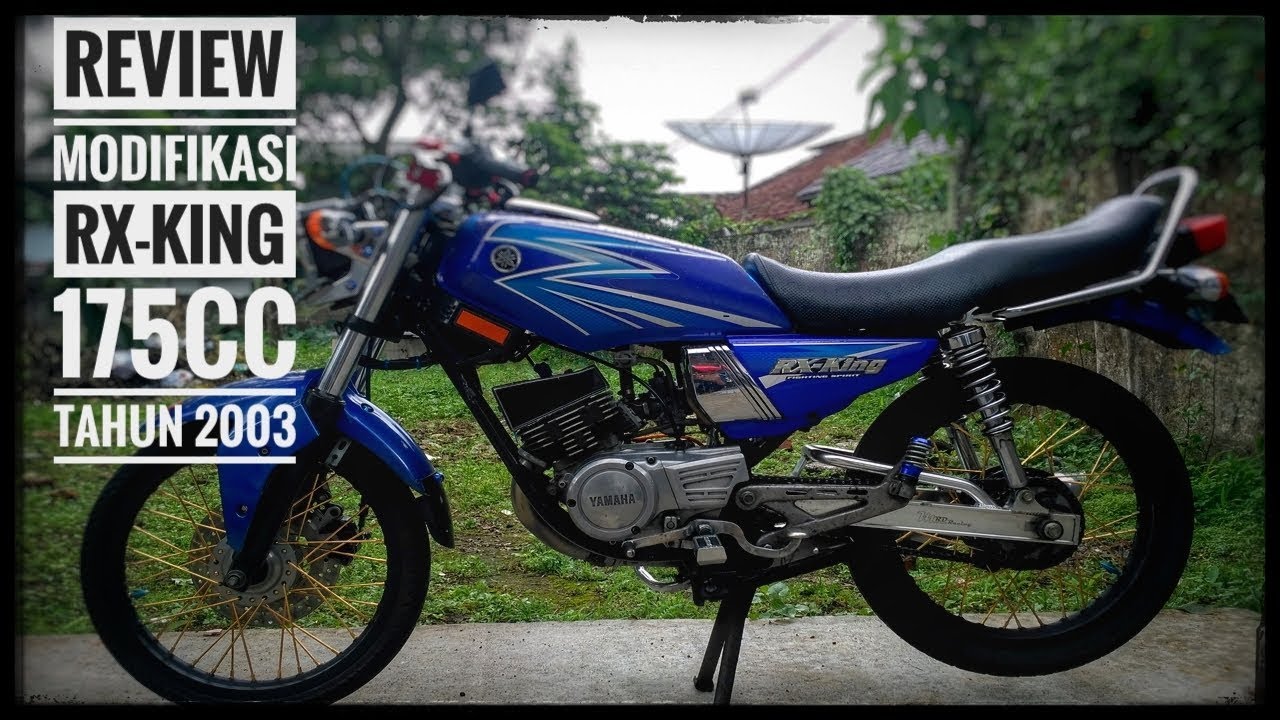 Detail Modifikasi Rx King Biru Nomer 45