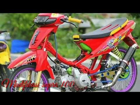 Detail Modifikasi Supra 125 Drag Nomer 13