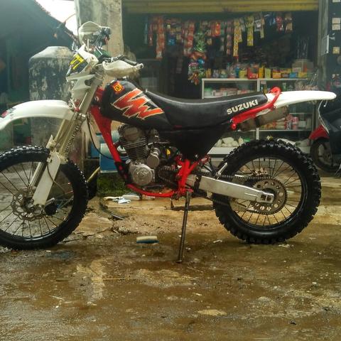 Detail Modifikasi Trail Tiger Nomer 23