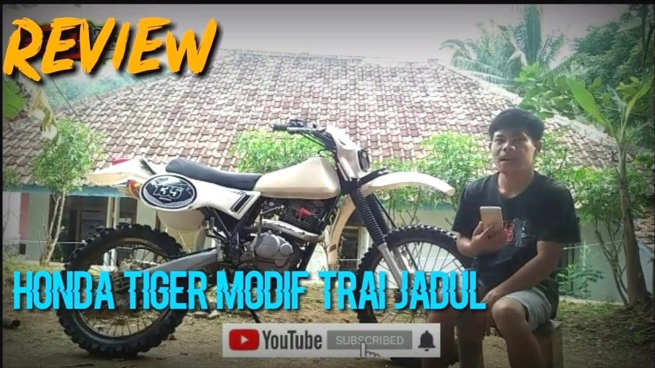 Detail Modifikasi Trail Tiger Nomer 54