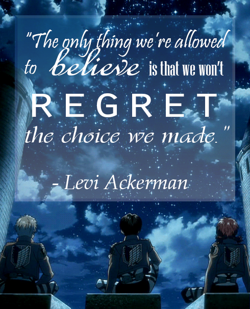 Detail Levi Ackerman Quotes Nomer 24