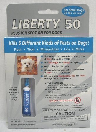 Detail Liberty 50 Flea And Tick Nomer 48