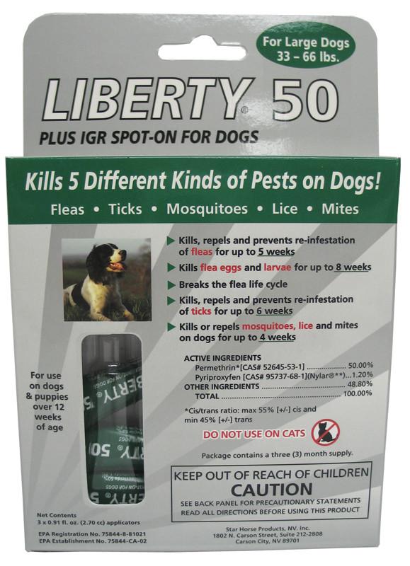 Detail Liberty 50 Flea And Tick Nomer 49