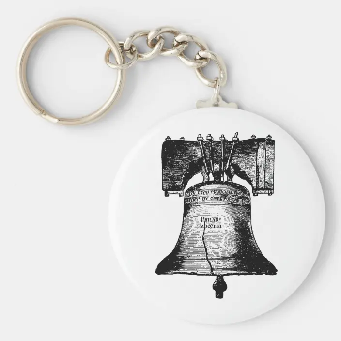 Detail Liberty Bell Keychain Nomer 4