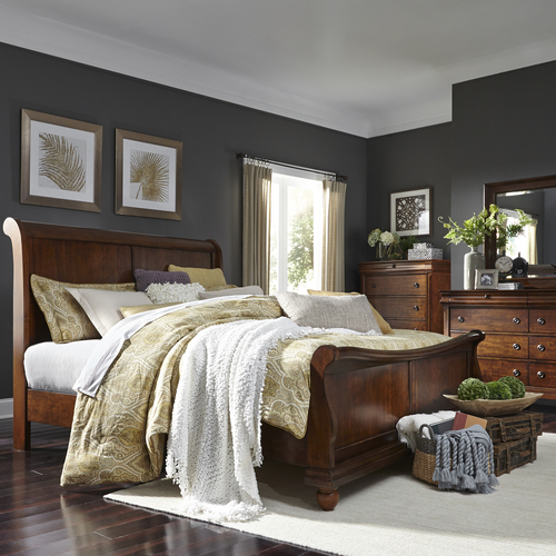 Detail Liberty Furniture King Sleigh Bed Nomer 45