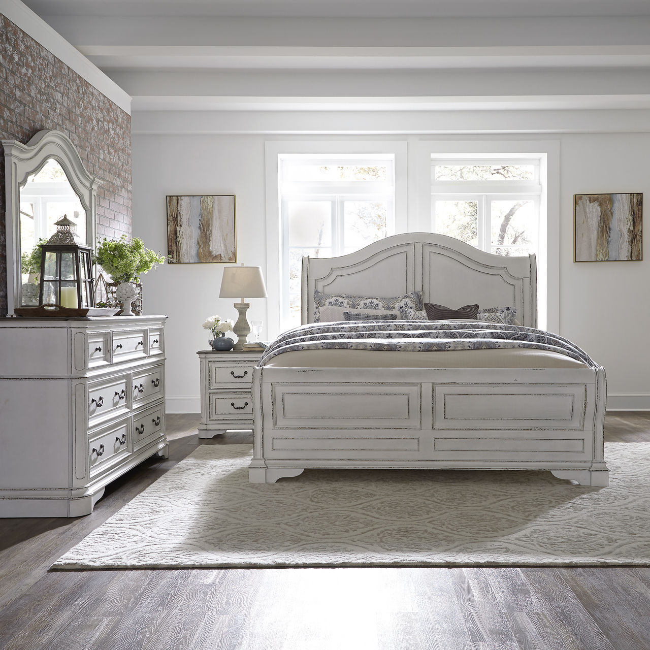 Detail Liberty Furniture King Sleigh Bed Nomer 50