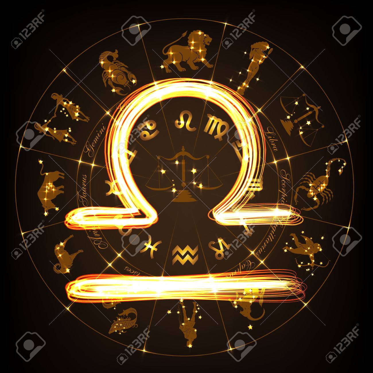 Detail Libra Sign Background Nomer 7