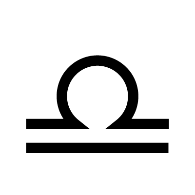 Detail Libra Symbol Transparent Nomer 5