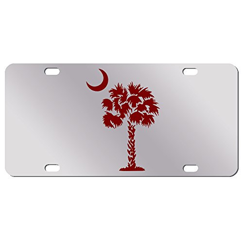 Detail License Plate With Palm Tree And Moon Nomer 3