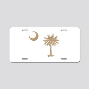 Detail License Plate With Palm Tree And Moon Nomer 22