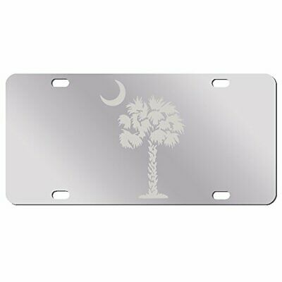 Detail License Plate With Palm Tree And Moon Nomer 5