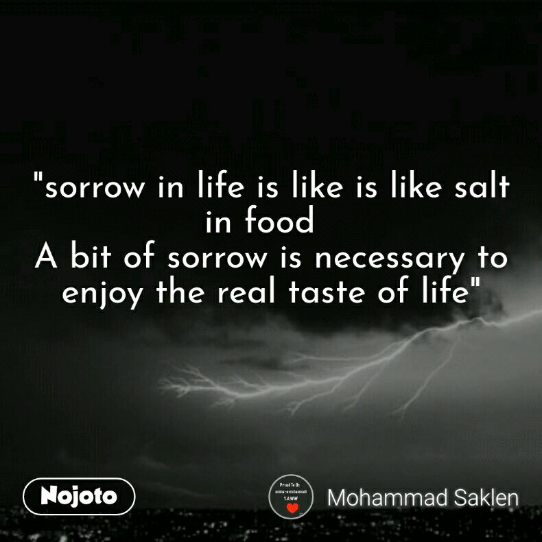 Detail Life Is Sorrow Quotes Nomer 34