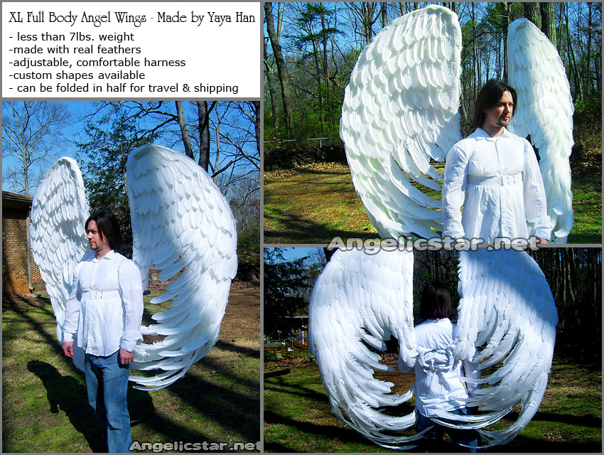 Detail Life Size Angel Wings Nomer 14