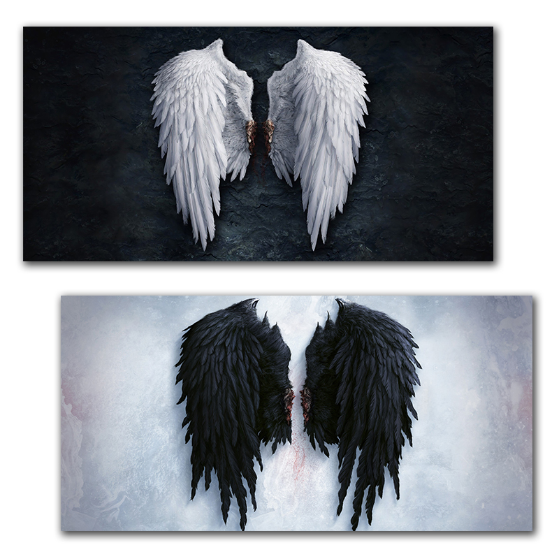 Detail Life Size Angel Wings Nomer 28