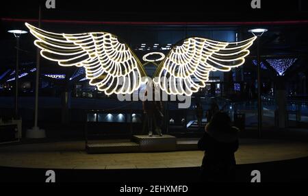 Detail Life Size Angel Wings Nomer 41