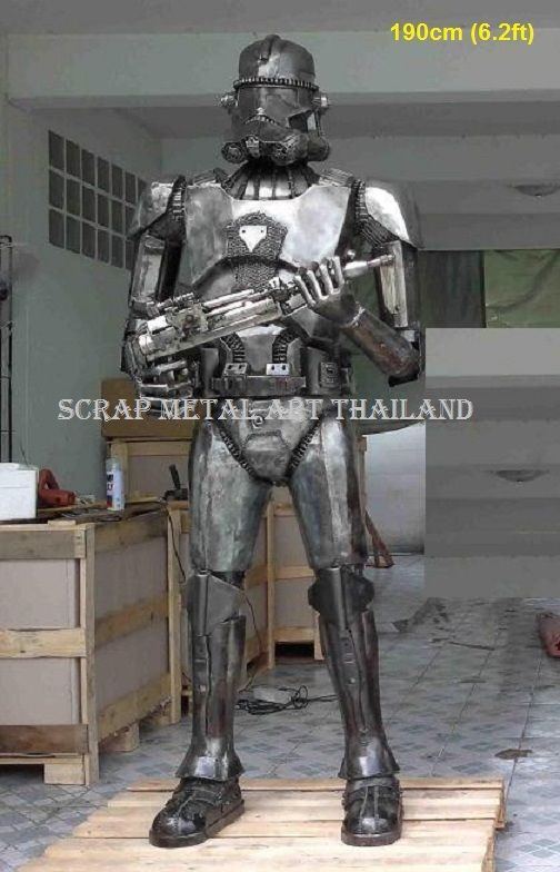 Detail Life Size Stormtrooper Statue For Sale Nomer 22