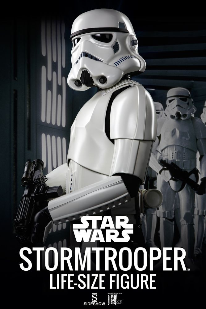 Detail Life Size Stormtrooper Statue For Sale Nomer 31