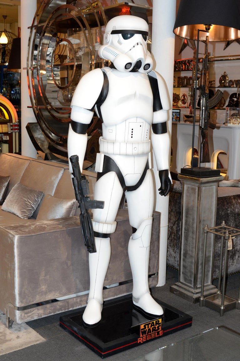 Detail Life Size Stormtrooper Statue For Sale Nomer 8