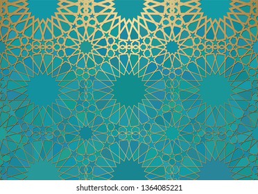 Detail Light Blue Islamic Background Nomer 51