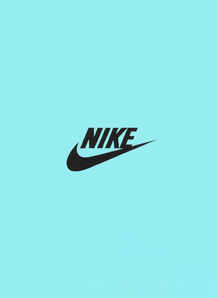 Light Blue Nike Logo - KibrisPDR