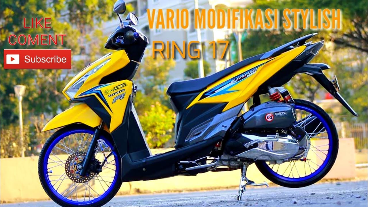 Detail Modifikasi Vario 150 Ring 17 Nomer 2