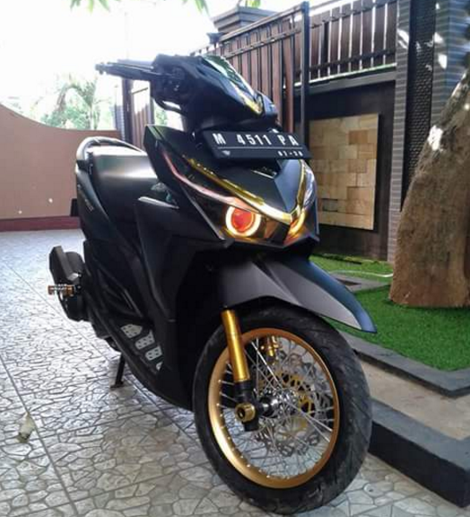 Detail Modifikasi Vario 150 Ring 17 Nomer 52