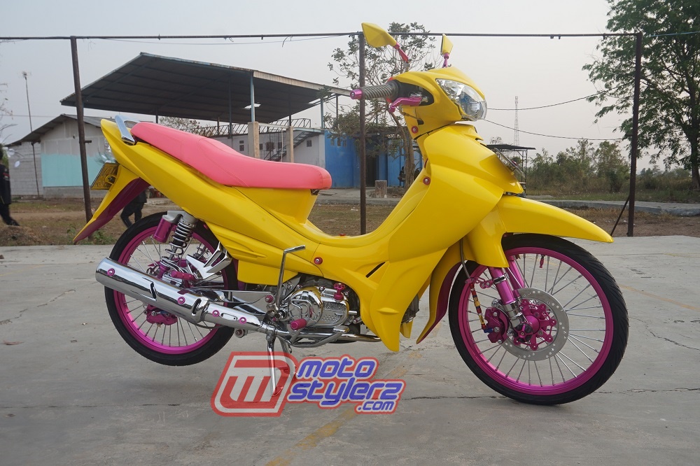 Detail Modifikasi Warna Jupiter Z Nomer 6