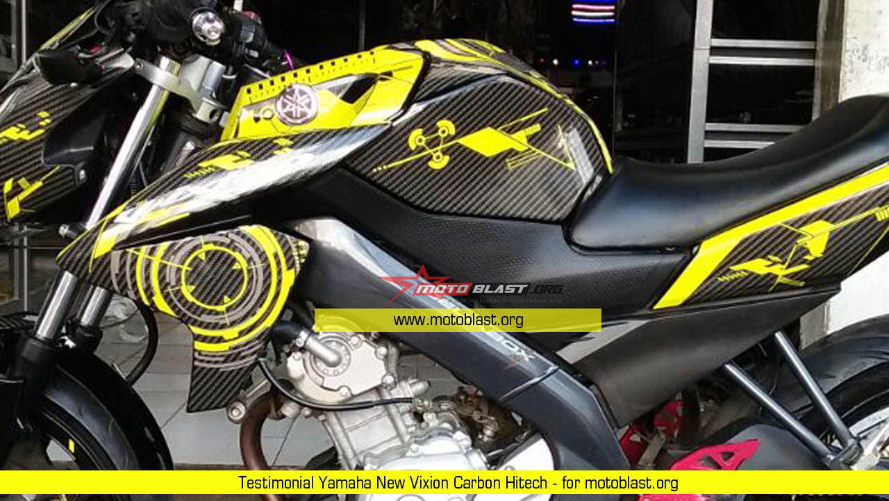 Detail Modifikasi Yamaha New Vixion Warna Hitam Nomer 11