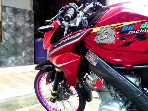 Detail Modifikasi Yamaha New Vixion Warna Hitam Nomer 42