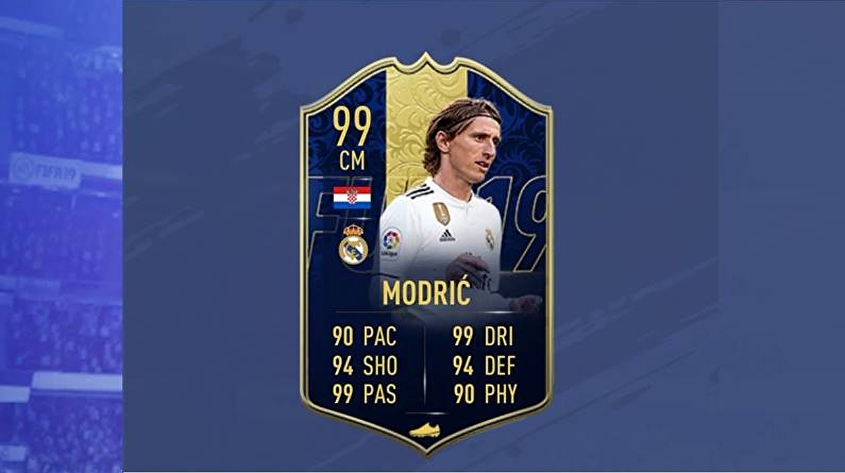 Detail Modric Fifa 19 Nomer 7