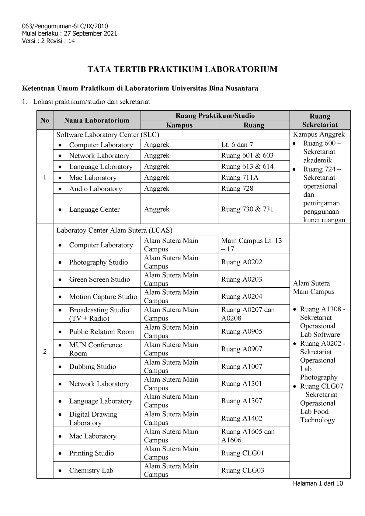 Detail Modul Umum Laboratorium Studio Gambar Nomer 15