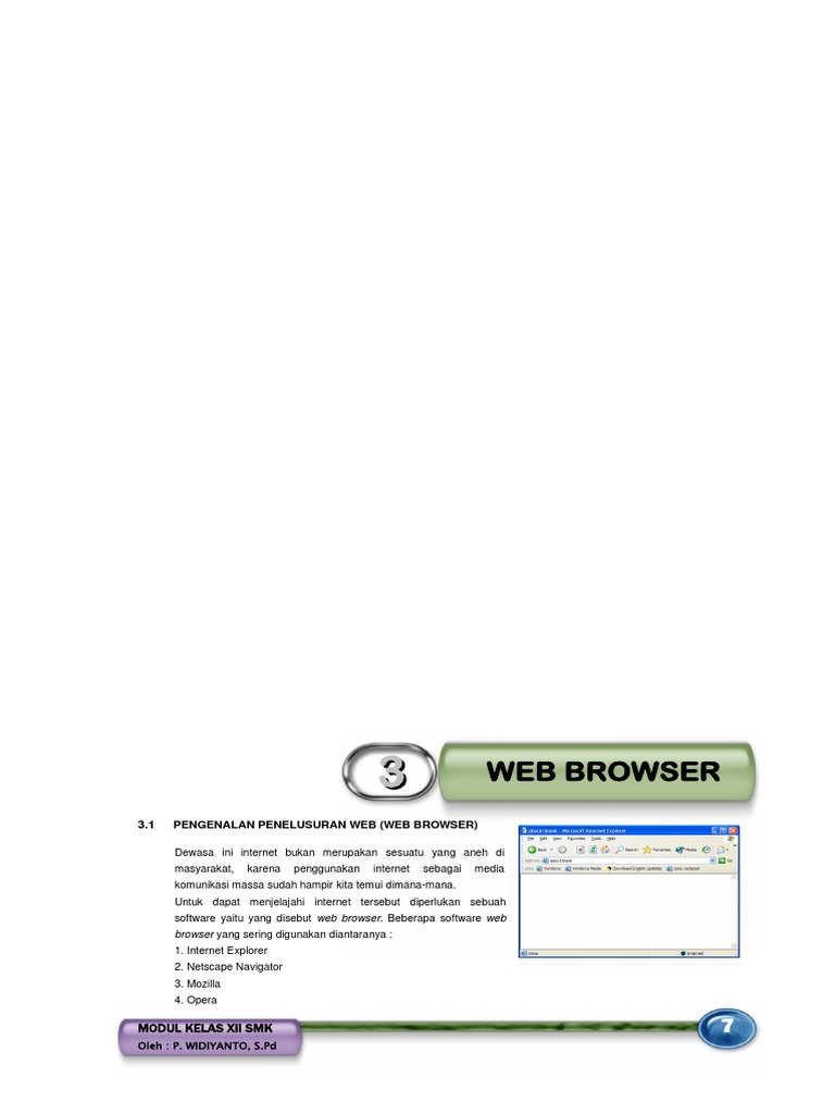 Detail Modul Web Browser Nomer 24