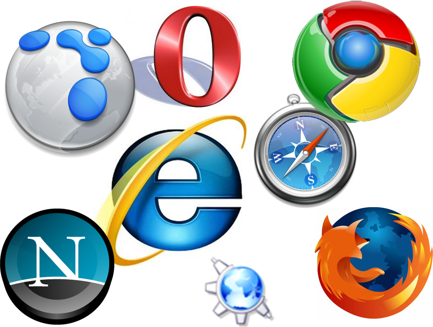 Приведите три примера web браузеров Google browser