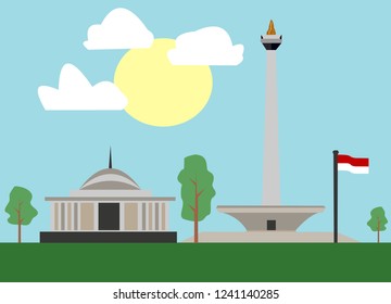 Detail Monas Background Nomer 35