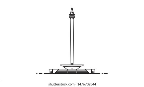 Detail Monas Png Vector Nomer 16