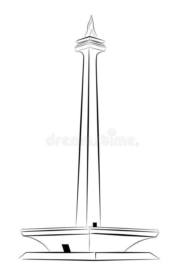 Detail Monas Vector Hd Nomer 13