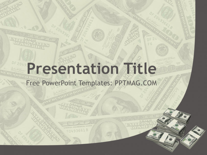 Detail Money Background For Powerpoint Nomer 4