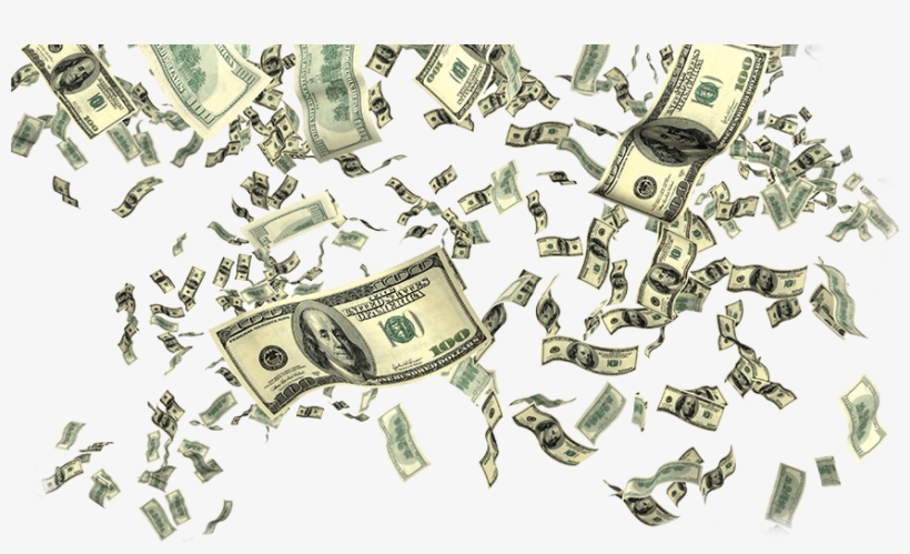 Detail Money Falling Background Nomer 5