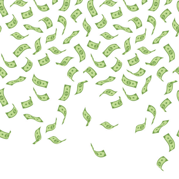 Detail Money Falling Clipart Nomer 5