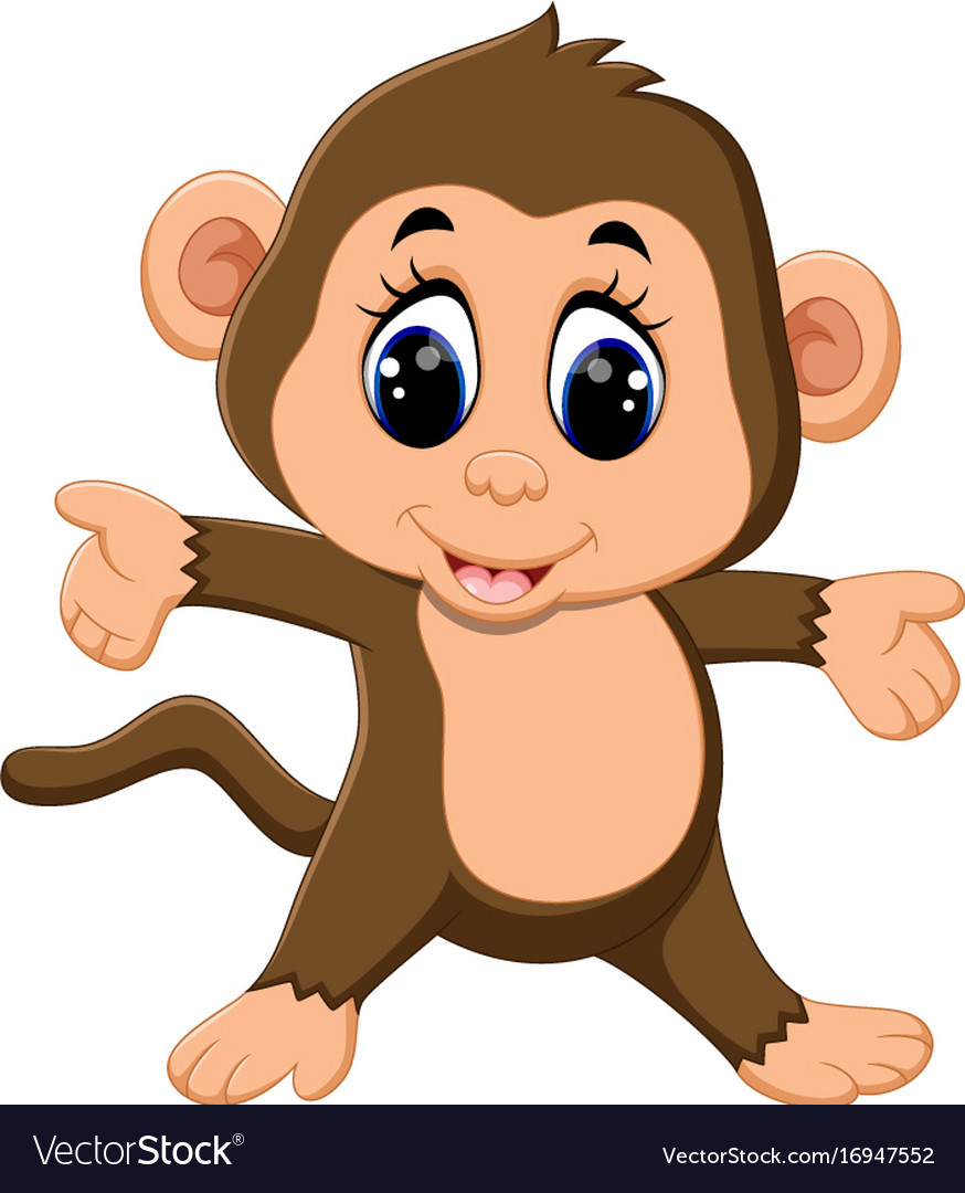 Detail Monkey Animation Cute Nomer 11