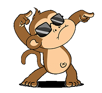 Detail Monkey Animation Cute Nomer 4