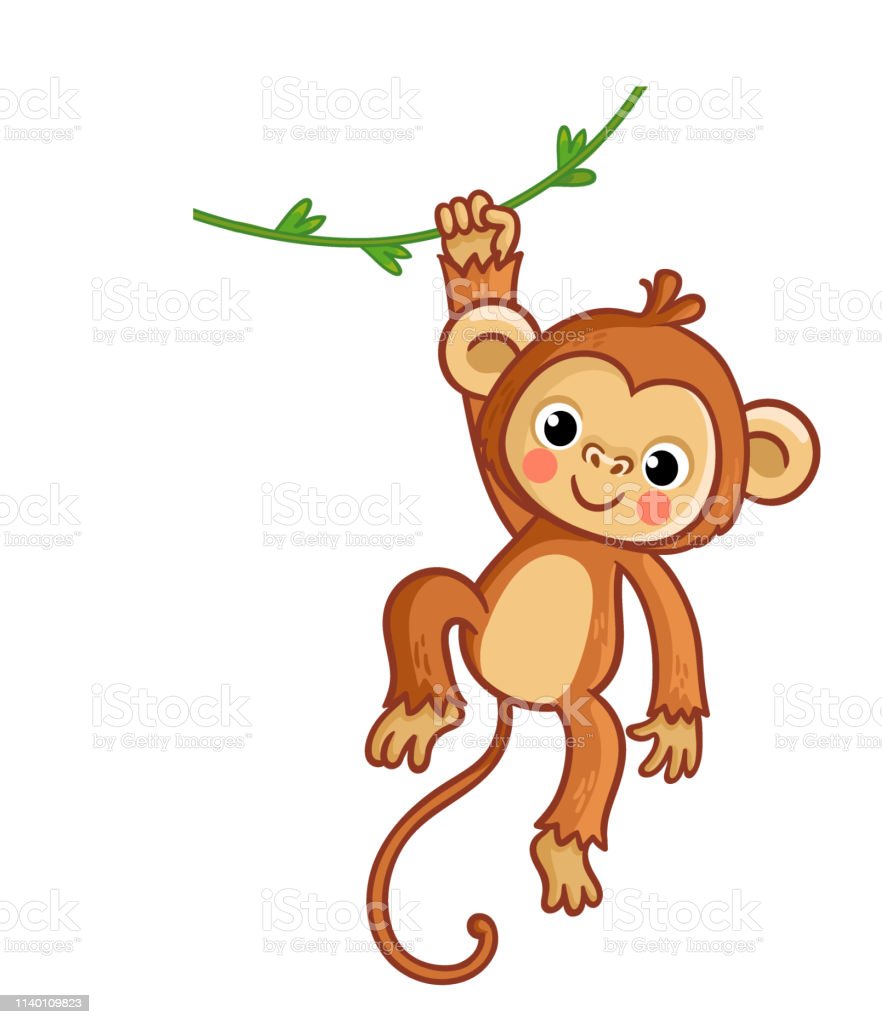 Detail Monkey Animation Cute Nomer 31