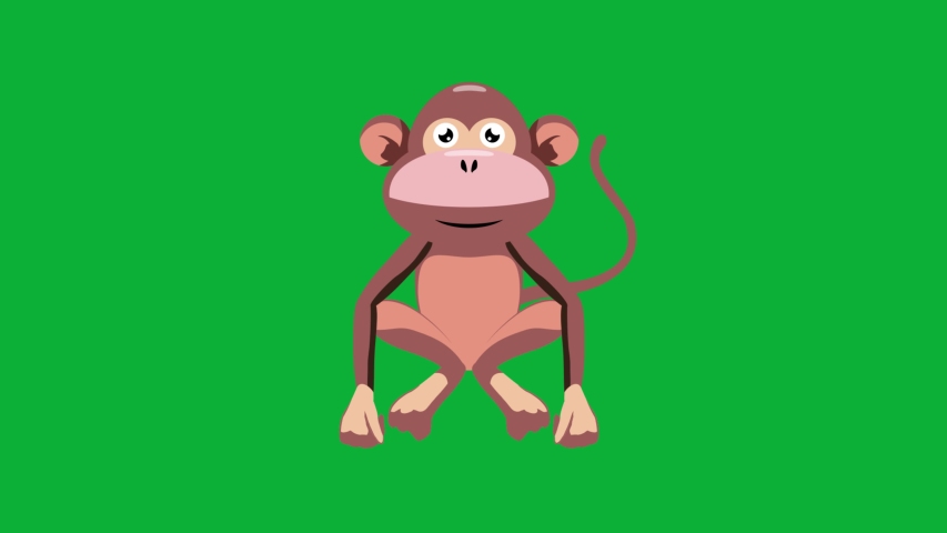 Detail Monkey Animation Cute Nomer 34