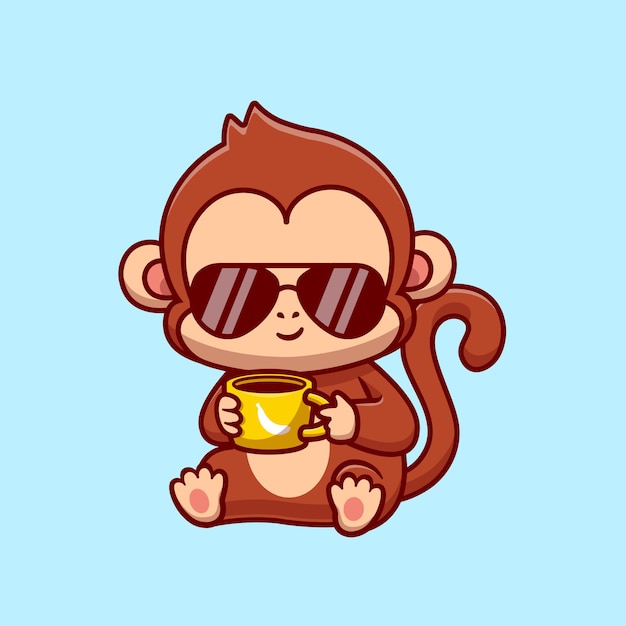 Detail Monkey Animation Cute Nomer 39